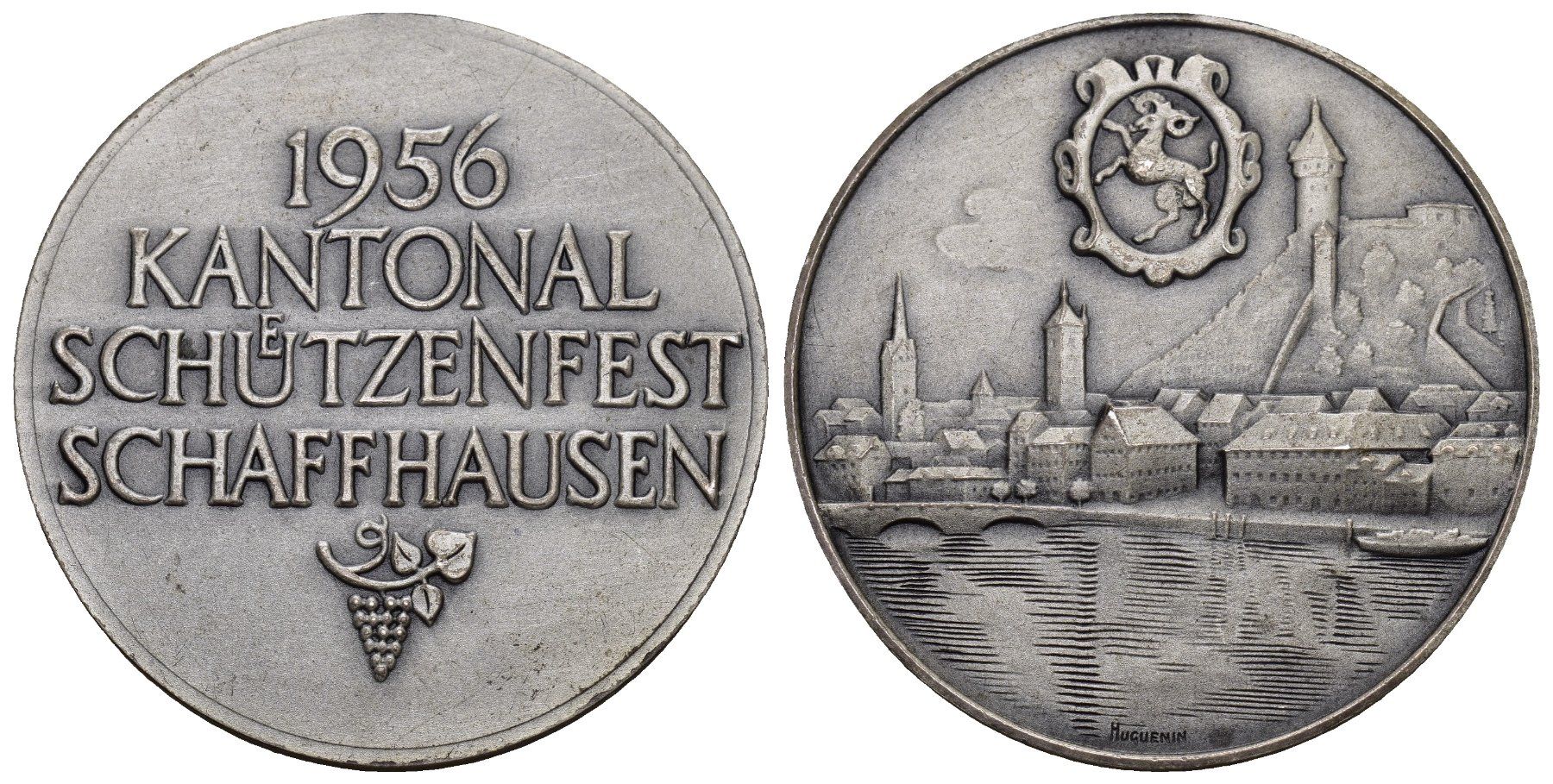 Medaillen: Schaffhausen 1956 – Gebraucht aus Bern von numismatictops